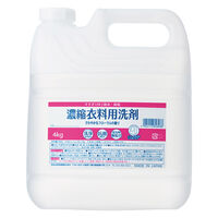 ニチゴー すすぎ1回 濃縮衣料用洗剤 詰替え 業務用 4kg  1セット(1個×3)日本合成洗剤【超コンパクト衣料用洗剤】
