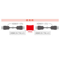 ナカバヤシ HDMI 中継アダプタ HDA-AEX 1個