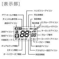 FRC 中継器対応特定小電力トランシーバー FC-JX PRO(N) 1台
