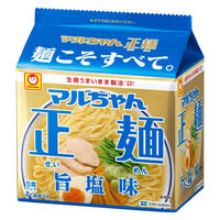マルちゃん正麺　旨塩味　1セット（1袋(5個)×6）東洋水産 袋麺 ラーメン