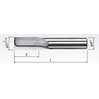 岡崎精工 スロッチングエンドミル STシャンク SSLE 18 1本（直送品）