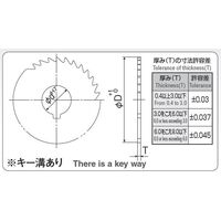 岡崎精工 メタルソー MS 175X5.5X25.4 1枚（直送品）