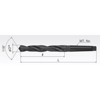 岡崎精工 テーパーシャンクドリル TD 21.0XMT2 1本（直送品）
