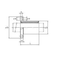 THK リニアブッシュ LMF40 1個（直送品）