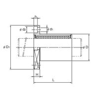 THK リニアブッシュ LMK30UU 1個（直送品）