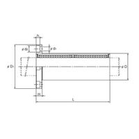 THK リニアブッシュ LMF20L 1個（直送品）