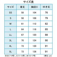 ミドリ安全 食品産業向け作業服 男女共用 長袖ブルゾン F08A037B ブルー Mサイズ 3111196304 1点（直送品）