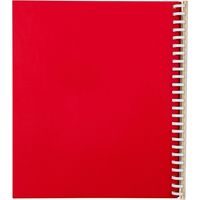 ナカバヤシ ライトアルバム 四つ切サイズ ジムシリーズ ライトフォート 赤 アL-JHO2-121-R 1冊