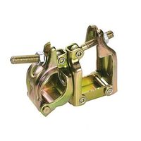 エスコ φ42.7/φ48.6mmx□50mm 角丸クランプ(自在) EA948TE-22 1セット(5個)（直送品）