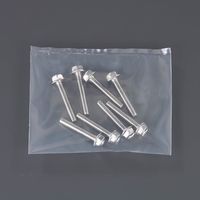 エスコ M8x25mm フランジボルト2種(ステンレス/4本) EA949ZF-86 1セット(60本:4本×15袋)（直送品）