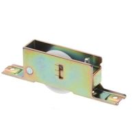 エスコ 30mm 戸車(A型・ポリアセタール樹脂車・鋼板枠) EA986RH-5 1セット(10個)（直送品）