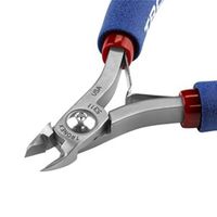 エスコ 115mm 精密ニッパー(セミフラッシュ/ESD) EA535TA-11 1丁（直送品）