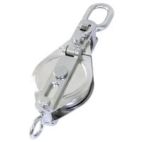 エスコ 100mm/ 1ton オーフ型滑車 EA987HJ-12 1個（直送品）