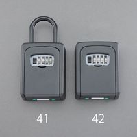 エスコ 90x40x120mm キーボックス(可変ダイヤル/つる無) EA983ZA-42 1セット(3個)（直送品）