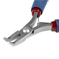 エスコ 126mm/60°精密プライヤー(ESD/半丸/ベント) EA537T-56 1丁（直送品）