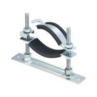 エスコ 32Aー80Ax200mm 防振補助フロアーバンド EA440C-682 1セット(4個)（直送品）