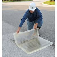 エスコ 458x 458mm ドレンシール(油・液体用/クリア) EA929DX-51 1枚（直送品）