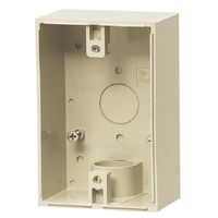 エスコ φ16mm露出ボックス(VE管用/1方出/防水コンセント用 EA940CS-177 1セット(15個)（直送品）