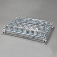 エスコ 1030x 810x845mm/1500kg メッシュパレット EA985R-32 1台（直送品）