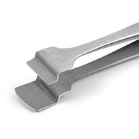 エスコ 125mm/400A WAFER用ピンセット(ステンレス製) EA595AK-108 1セット(3個)（直送品）