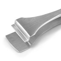 エスコ 125mm/500A WAFER用ピンセット(ステンレス製) EA595AK-110 1セット(3個)（直送品）