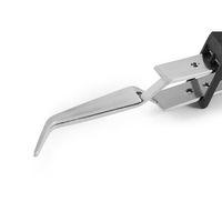 エスコ 155mm/R218B 逆作用ピンセット(ステンレス製) EA595AK-119 1セット(3個)（直送品）