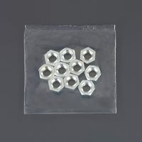 エスコ M2 六角ナット 1種(ユニクロメッキ/10個) EA949LS-102A 1セット(400個:10個×40袋)（直送品）