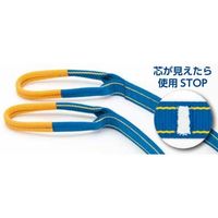 エスコ 200mmx3.0m/ 8.0ton ベルトスリング(シグナル) EA981FN-3 1本（直送品）
