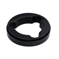 エスコ φ120mm ラバーベース(LED回転灯用) EA983FS-182 1セット(5個)（直送品）