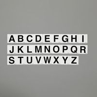エスコ 100x100mm アルファベット表示ステッカー[Y](1枚) EA983CW-155 1セット(40枚)（直送品）