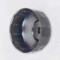 エスコ 3/8”DRー 93mm オイルフィルターレンチ EA604AJ-29 1セット(10個)（直送品）