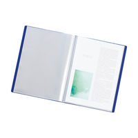 リヒトラブ soeru クリヤーブック 20P インディゴブルー N8101-11 1冊