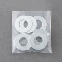 エスコ M24 平ワッシャー(三価クロメート/2枚) EA949LX-424 1セット(20枚:2枚×10パック)（直送品）