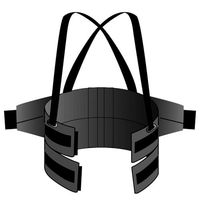 エスコ XL/147ー172cm バックサポート EA926BD-4 1個（直送品）