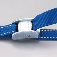 エスコ 25mmx 5.0m/ 152kg 荷締ストラップ(カム式) EA982SG-15 1セット(3個)（直送品）