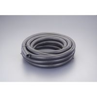 エスコ 48mmx10m コルゲートチューブ(黒/屋外用) EA944BV-842 1巻（直送品）