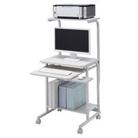 サンワサプライ パソコンラック(W600×D530×H1170~1320mm) RAC-EC32N 1台（直送品）