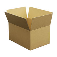 ロジマート ダンボール 80サイズ 350*250*190 80枚 開封穴有り 51z220an-80 1セット（直送品）