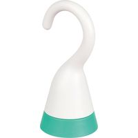 パール金属 タオル掛け どこでもタオルフック 押し込み式 エメラルドグリーン 228242 1個（直送品）