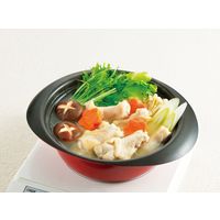 パール金属 卓上鍋　プチクック　ふっ素加工　IH対応　ガラス蓋付　卓上鍋　18cm 277636 1個（直送品）