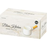 パール金属 ブランキッチン ホーロー ミルクパン 10cm ガス火専用 285446 1個（直送品）