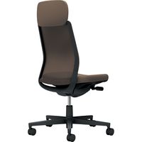 【組立設置込】コクヨ モネット 背メッシュ ショルダーサポート 肘無 ランバー無 背座同色 ウレタンキャスター ブラック×Dグレージュ 1脚（直送品）