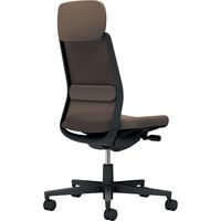 【組立設置込】コクヨ モネット 背メッシュ ショルダーサポート 肘無 ランバー付 背座同色 ウレタンキャスター ブラック×Dグレージュ 1脚（直送品）