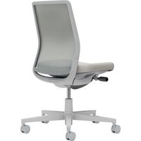 【組立設置込】コクヨ モネット 背メッシュ 肘無 ランバー無 背座同色 ウレタンキャスター ライトグレー 1脚（直送品）