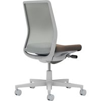【組立設置込】コクヨ モネット 背メッシュ 肘無 ランバー無 背座ツートン ナイロンキャスター Lグレー×ダークグレージュ×Lグレー 1脚（直送品）