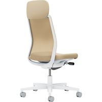 【組立設置込】コクヨ モネット 背メッシュ ショルダーサポート 肘無 ランバー無 背座同色 ウレタンキャスター WGY×ソフトベージュ 1脚（直送品）