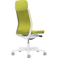 【組立設置込】コクヨ モネット 背メッシュ ショルダーサポート 肘無 ランバー無 背座同色 ウレタンキャスター WGY×ライトオリーブ 1脚（直送品）