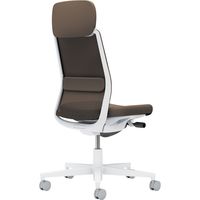 【組立設置込】コクヨ モネット 背メッシュ ショルダーサポート 肘無 ランバー付 背座同色 ウレタンキャスター Wグレー×Dグレージュ 1脚（直送品）