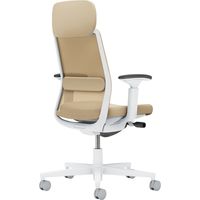 【組立設置込】コクヨ モネット 背メッシュ ショルダーサポート 可動肘 ランバー付 背座同色 ナイロンキャスター WGY×Sベージュ 1脚（直送品）