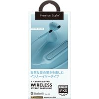 PGA Bluetooth(R) 5.0搭載 ワイヤレスステレオイヤホン インナーイヤータイプ ブルー PG-BTE12IE3BL 1個